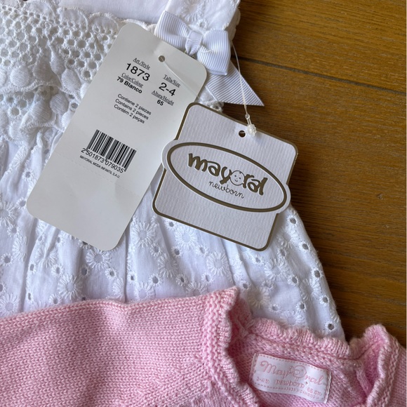 Mayoral dress and sweater - Picture 2 of 2